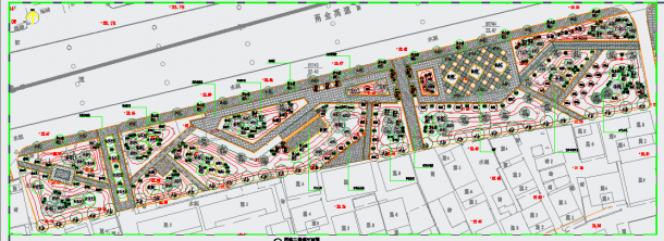 泰州章村公园景观工程施工图（CAD）最终稿-图二