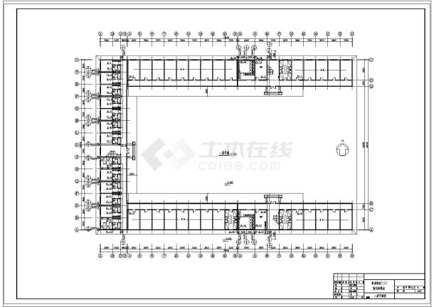 【苏州】某小区宿舍楼给排水设计图-图一