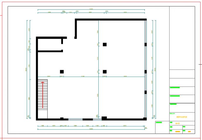 320平米简约时尚风格网吧装修CAD施工图_图1