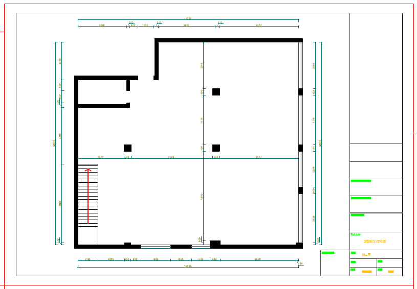 320平米简约时尚风格网吧装修CAD施工图