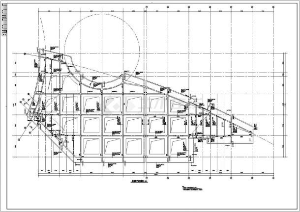 小高层框架建筑布置CAD套图-图二