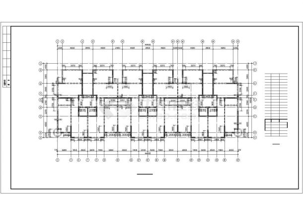 18层剪力墙住宅结构施工图（筏板基础车库）-图一