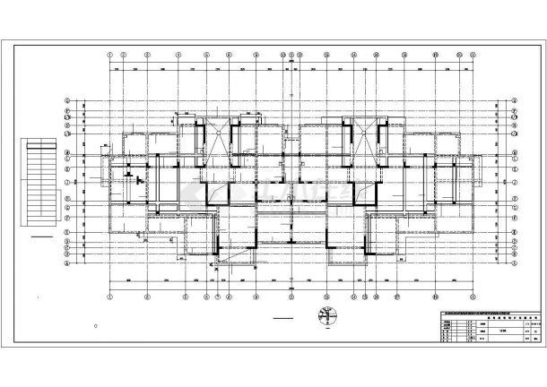 11层剪力墙结构住宅结构施工图-图一
