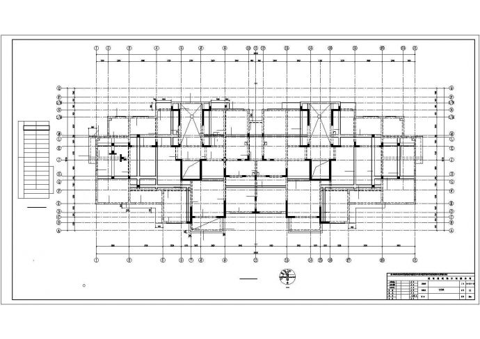 11层剪力墙结构住宅结构施工图_图1