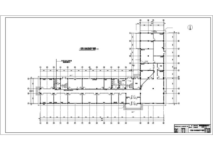 某三层办公楼建筑全套电气设计cad施工图_图1