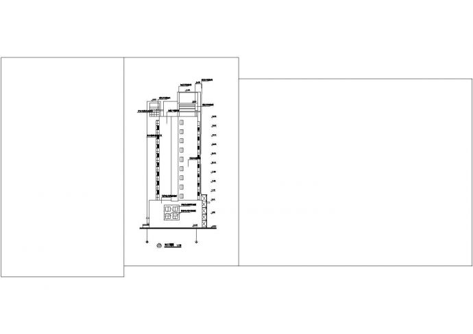 某地高层商住楼建筑图（含设计说明）_图1