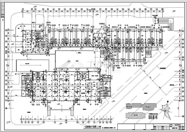 【南京】某研究生公寓楼给排水施工图-图二