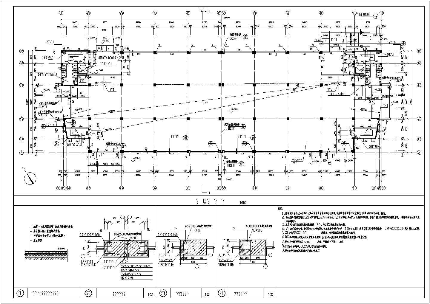 某地厂房CAD全套规划图
