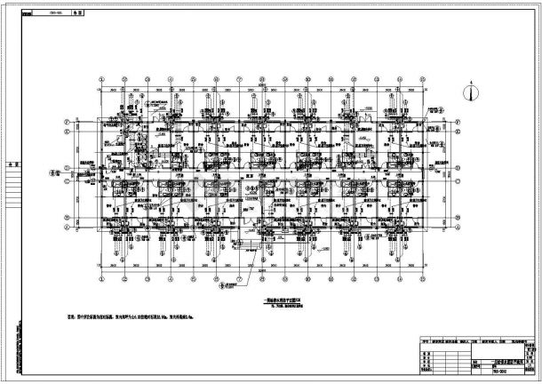 【广东】某公寓宿舍给排水设计施工图-图一