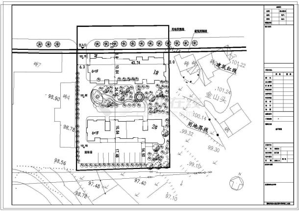 【上饶】某六层住宅楼给排水施工图-图一