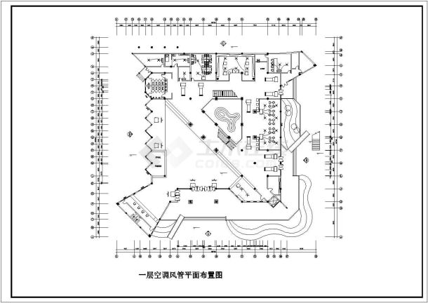 [江西]小型办公服务中心空调系统设计施工图-图二