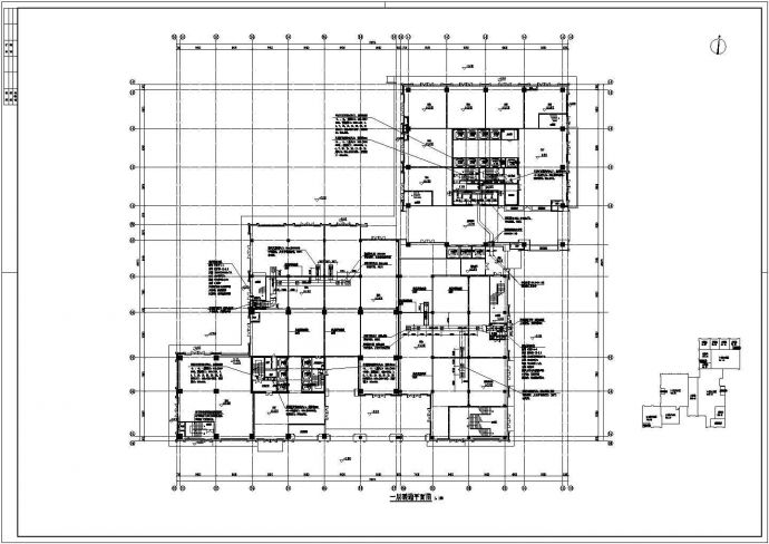 [安徽]高层商业办公楼多联机空调通风系统设计施工图_图1