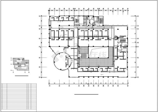 高层办公楼建筑空调通风防排烟系统设计施工图-图二