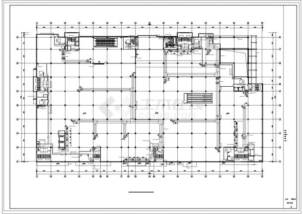 某大型商业综合楼空调设计施工图纸-图二