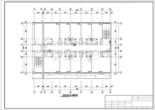 【宁夏】某食堂给排水设计施工图纸-图二
