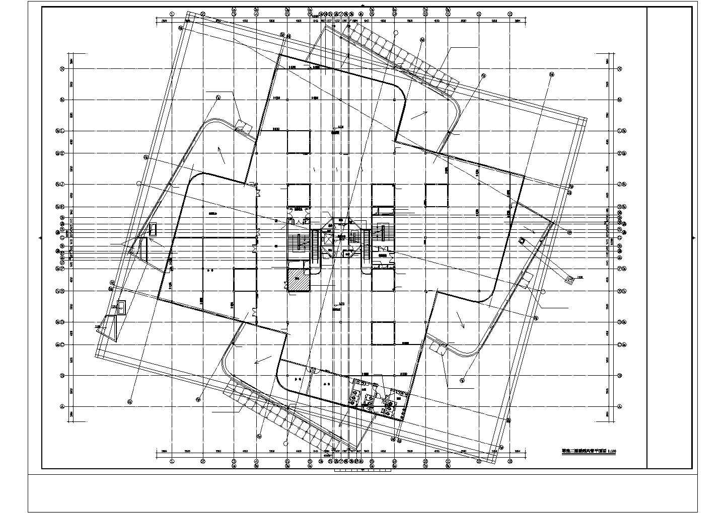 [湖南]多层办公塔楼建筑空调系统设计施工图