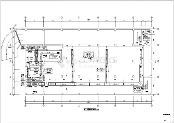[江苏]中低层办公楼通风空调排烟系统设计施工图-图一