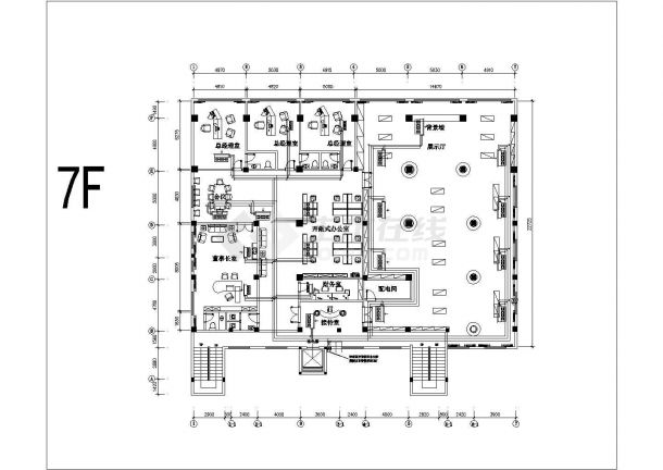低层建筑楼空调系统初步设计图-图二