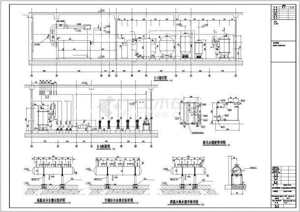 商业地下锅炉空调通风排烟系统施工图（内设燃气锅炉及热交换器）-图二