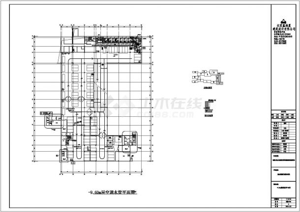 【北京】西山宾馆暖通设计施工全套图纸-图二