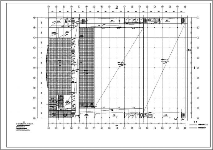 小型单层厂房建筑图(共5张)_图1