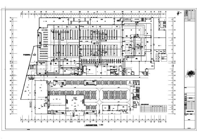 [浙江]大型商业广场通风排烟系统设计施工图_图1