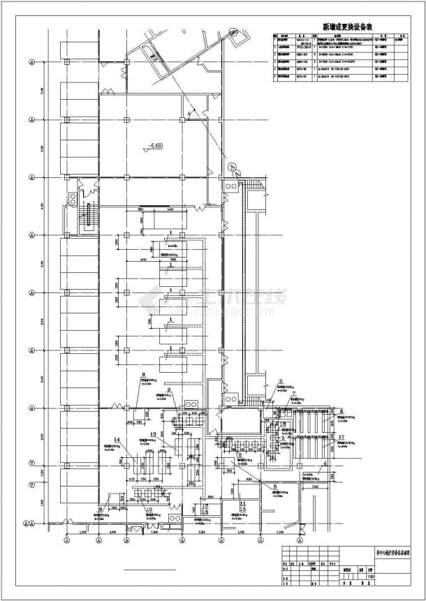 企业燃气锅炉房设备工艺设计方案图纸-图一