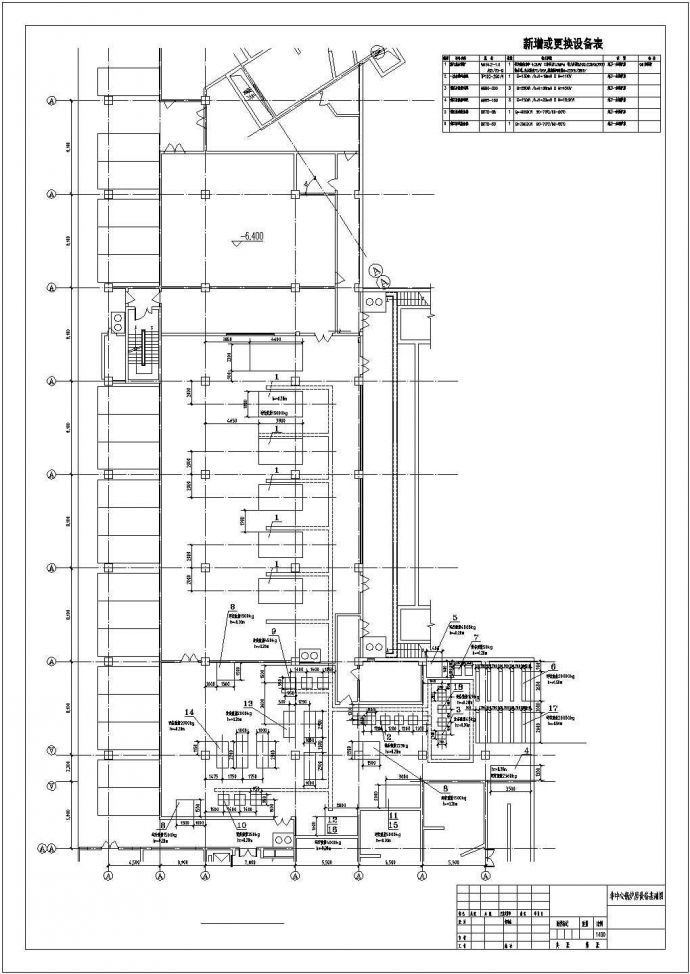 企业燃气锅炉房设备工艺设计方案图纸_图1
