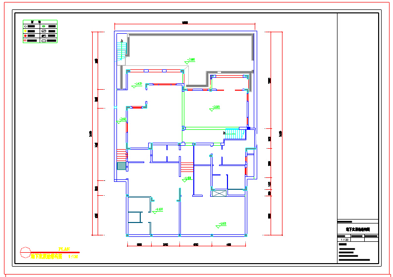 奢华欧式风格2层别墅CAD室内施工图