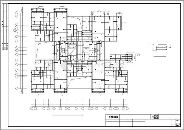 15层剪力墙住宅结构施工图-图二