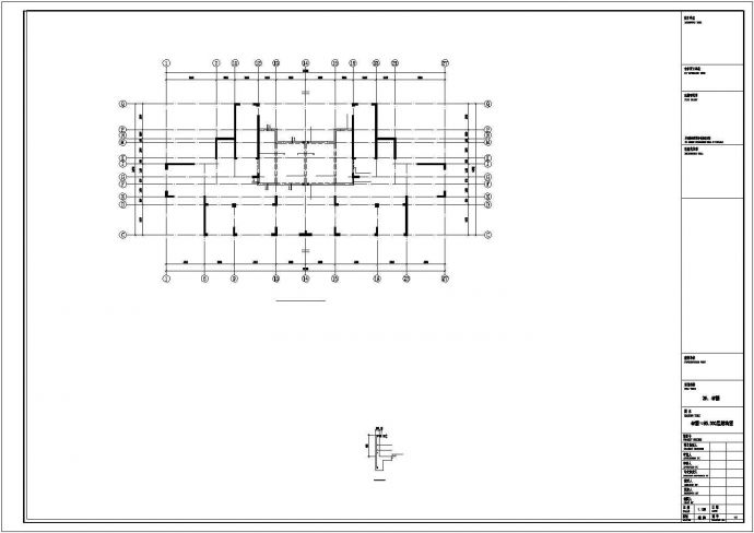 剪力墙住宅剖面CAD参考图_图1