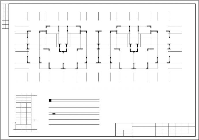 某小区12层框剪住宅楼结构施工图（C、E座）_图1