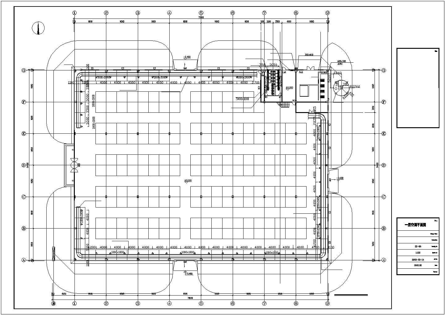 [深圳]展厅中央空调系统设计施工图