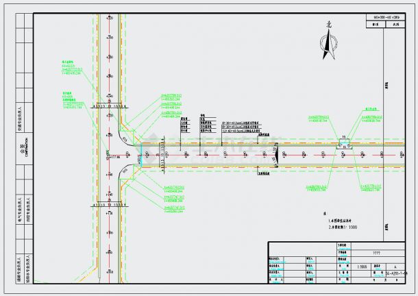 【河北】城市支路施工图设计（25张）-图一