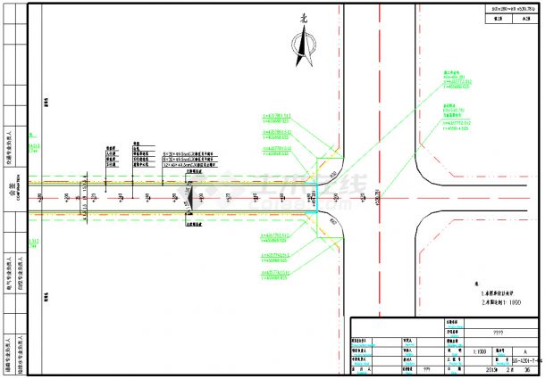 【河北】城市支路施工图设计（25张）-图二
