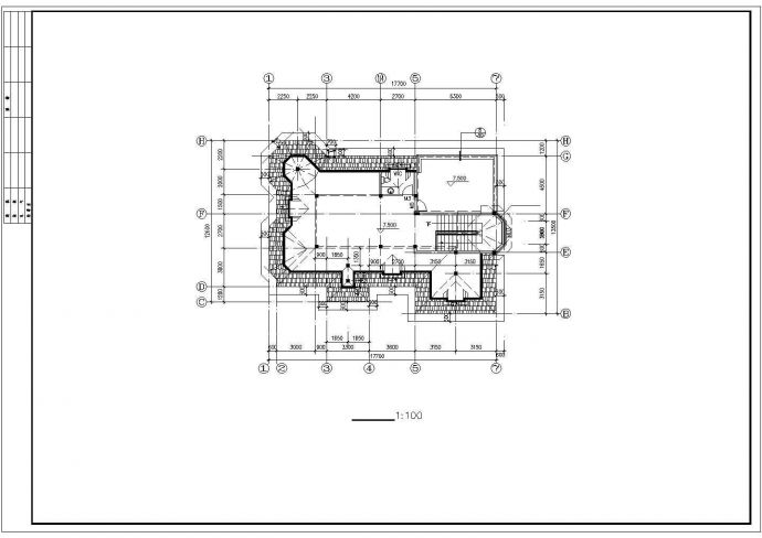 【山西】某两层别墅建筑设计施工图纸_图1
