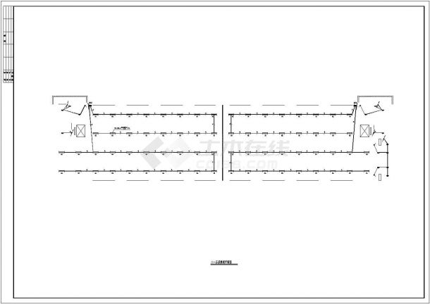 某工业区仓储楼电气施工图设计，含说明-图二