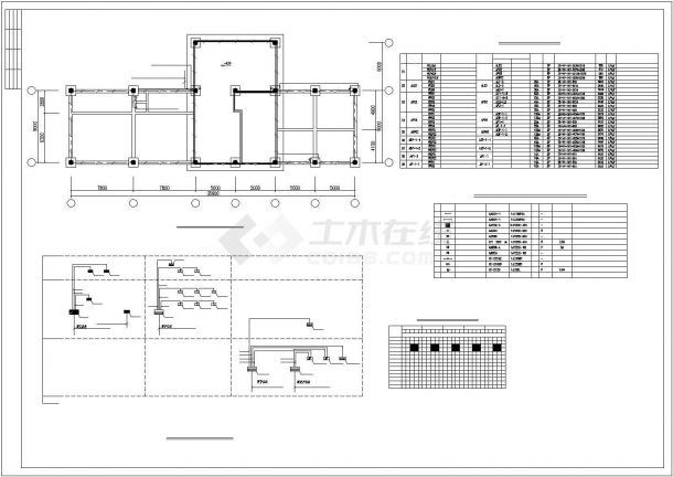 某工业厂区设备用房电气施工设计图纸-图一