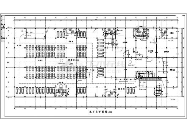 某市商场建筑设计CAD方案图-图一