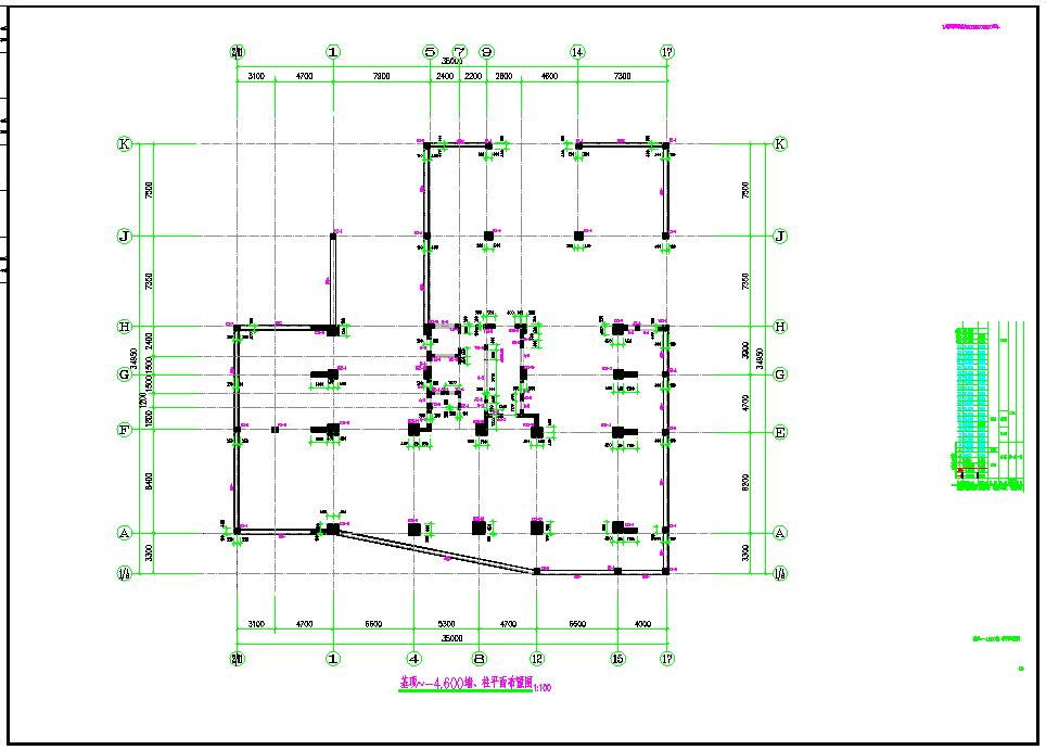 25层剪力墙结构住宅楼施工图(含转换层)