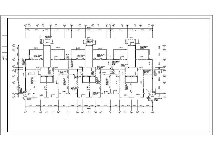 剪力墙结构住宅楼结构施工图（18层筏板基础）_图1