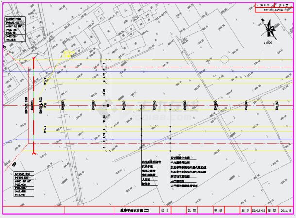 城市主干路道路重建工程全套施工图设计164张（道排 绿化 照明 管线）-图二