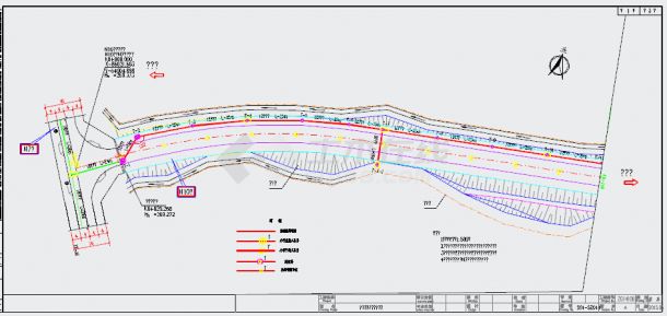 16m宽城市支路电力通信工程施工图（26张）-图二