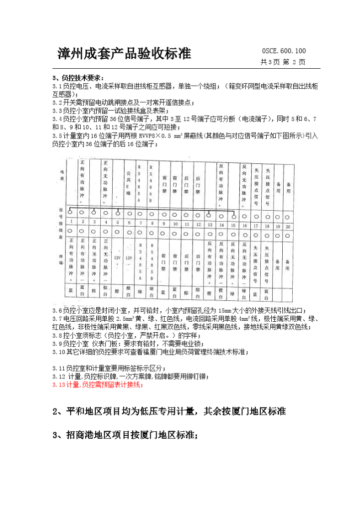 漳州地区高低压开关柜验收标准-图二