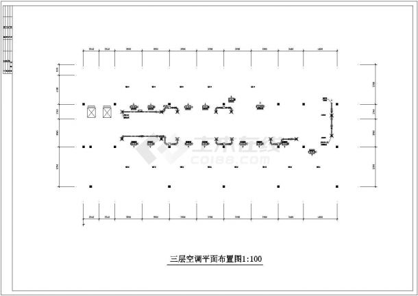 某酒店空调系统全套cad设计施工图纸-图一