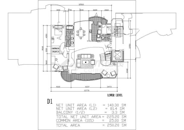 国外某地别墅规划建筑设计方案图（共8张）-图二