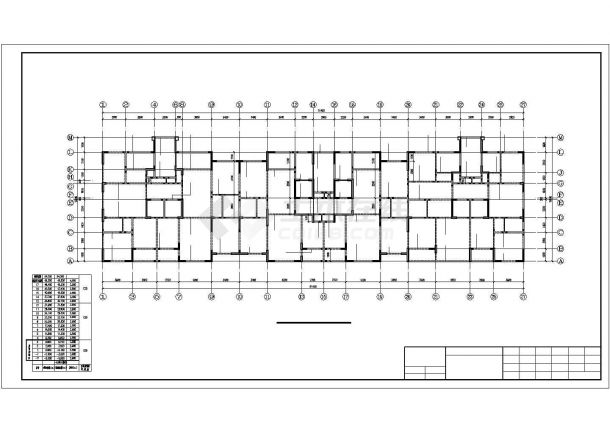 [山东]17层纯剪力墙结构住宅楼结构施工图-图一