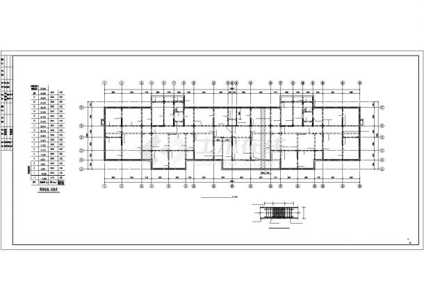 [河南]17层剪力墙结构住宅楼结构施工图-图二