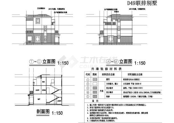  CAD Scheme for Architectural Design of a Joint Villa - Figure 1