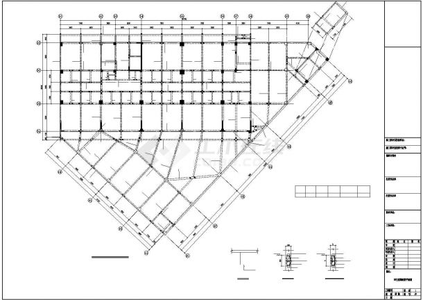 [福建]18层剪力墙结构公寓结构施工图-图二